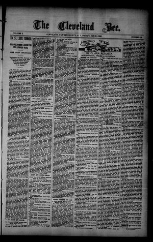 The Cleveland Bee. (Cleveland, Okla. Terr.), Vol. 2, No. 20, Ed. 1 Friday, June 5, 1896