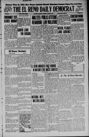 Primary view of object titled 'The El Reno Daily Democrat (El Reno, Okla.), Vol. 34, No. [169], Ed. 1 Saturday, March 28, 1925'.