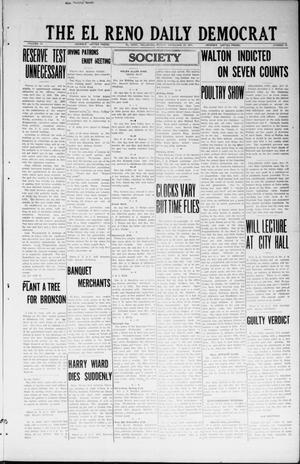 The El Reno Daily Democrat (El Reno, Okla.), Vol. 33, No. 68, Ed. 1 Friday, November 23, 1923