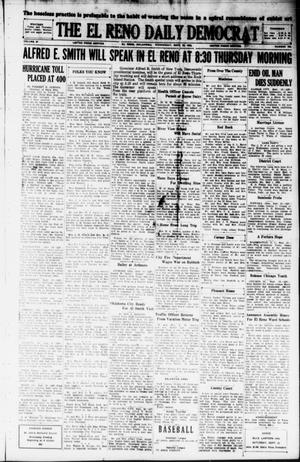 The El Reno Daily Democrat (El Reno, Okla.), Vol. 37, No. 199, Ed. 1 Wednesday, September 19, 1928