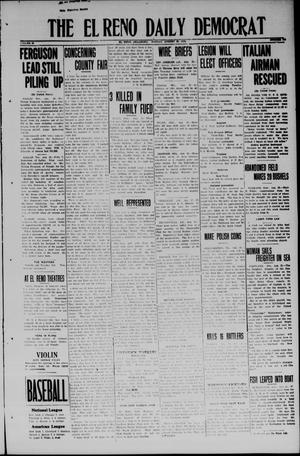 Primary view of object titled 'The El Reno Daily Democrat (El Reno, Okla.), Vol. 33, No. 300, Ed. 1 Monday, August 25, 1924'.
