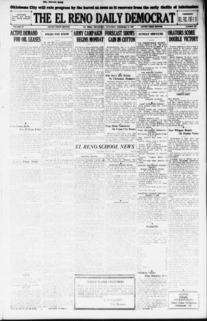 Primary view of object titled 'The El Reno Daily Democrat (El Reno, Okla.), Vol. 37, No. 267, Ed. 1 Saturday, December 8, 1928'.