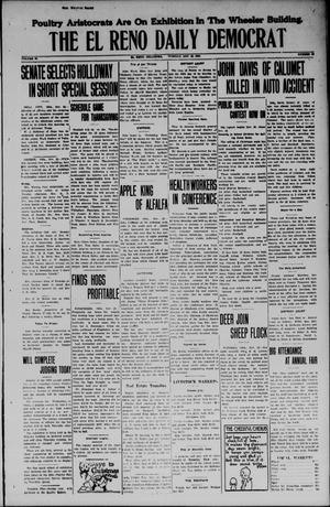 The El Reno Daily Democrat (El Reno, Okla.), Vol. 34, No. 66, Ed. 1 Tuesday, November 25, 1924