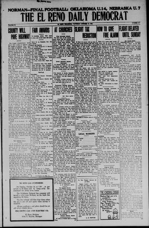 The El Reno Daily Democrat (El Reno, Okla.), Vol. 34, No. 28, Ed. 1 Saturday, October 11, 1924