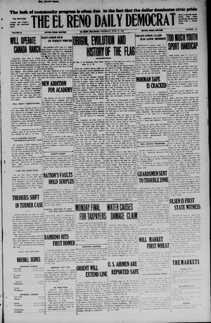 Primary view of object titled 'The El Reno Daily Democrat (El Reno, Okla.), Vol. 34, No. 132, Ed. 1 Thursday, June 11, 1925'.