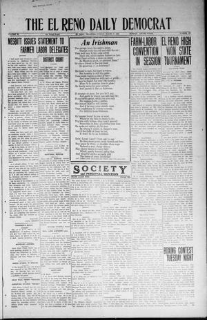 The El Reno Daily Democrat (El Reno, Okla.), Vol. 33, No. 163, Ed. 1 Monday, March 17, 1924