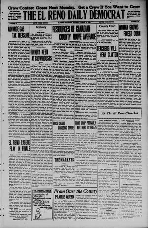 The El Reno Daily Democrat (El Reno, Okla.), Vol. 34, No. 157, Ed. 1 Saturday, March 14, 1925