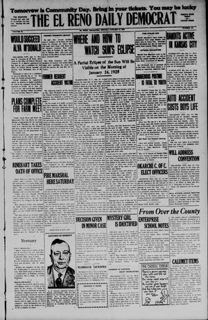 The El Reno Daily Democrat (El Reno, Okla.), Vol. 34, No. 105, Ed. 1 Monday, January 12, 1925