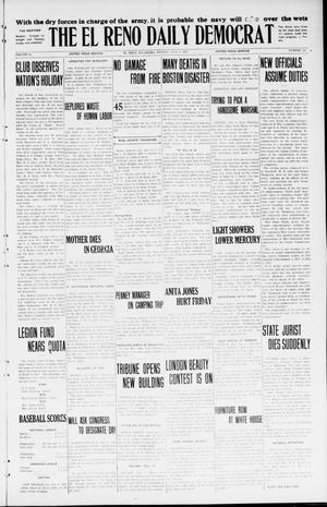 The El Reno Daily Democrat (El Reno, Okla.), Vol. 34, No. 151, Ed. 1 Monday, July 6, 1925