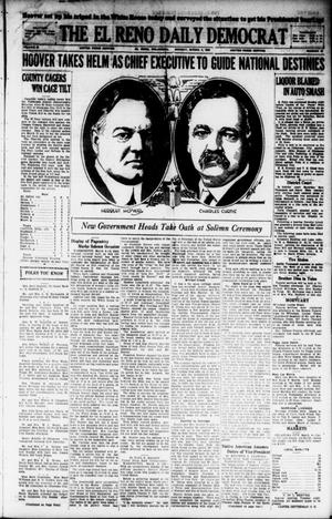 The El Reno Daily Democrat (El Reno, Okla.), Vol. 38, No. 26, Ed. 1 Monday, March 4, 1929