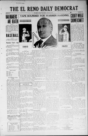 The El Reno Daily Democrat (El Reno, Okla.), Vol. 32, No. 291, Ed. 1 Friday, August 10, 1923