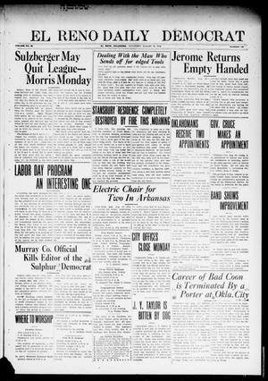 El Reno Daily Democrat (El Reno, Okla.), Vol. 23, No. 105, Ed. 1 Saturday, August 30, 1913