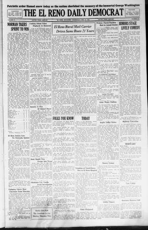 The El Reno Daily Democrat (El Reno, Okla.), Vol. 37, No. 22, Ed. 1 Wednesday, February 22, 1928