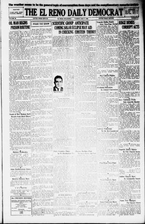 The El Reno Daily Democrat (El Reno, Okla.), Vol. 38, No. 80, Ed. 1 Tuesday, May 7, 1929