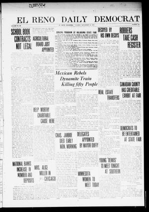 El Reno Daily Democrat (El Reno, Okla.), Vol. 23, No. 121, Ed. 1 Tuesday, September 23, 1913