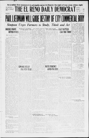 The El Reno Daily Democrat (El Reno, Okla.), Vol. 34, No. 309, Ed. 1 Friday, January 8, 1926