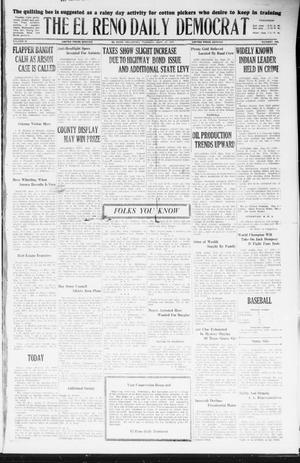 The El Reno Daily Democrat (El Reno, Okla.), Vol. 36, No. 209, Ed. 1 Tuesday, September 27, 1927