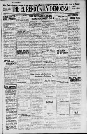 Primary view of object titled 'The El Reno Daily Democrat (El Reno, Okla.), Vol. 35, No. 178, Ed. 1 Wednesday, August 11, 1926'.