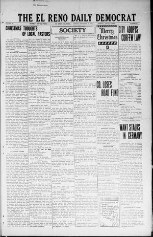 The El Reno Daily Democrat (El Reno, Okla.), Vol. 33, No. 93, Ed. 1 Monday, December 24, 1923