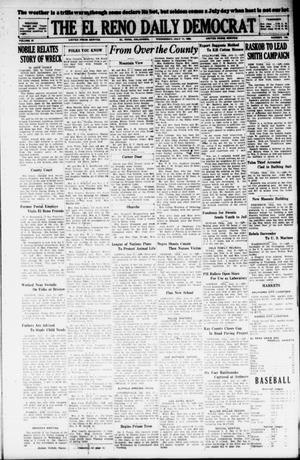 The El Reno Daily Democrat (El Reno, Okla.), Vol. 37, No. 140, Ed. 1 Wednesday, July 11, 1928