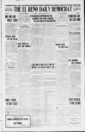 The El Reno Daily Democrat (El Reno, Okla.), Vol. 34, No. 261, Ed. 1 Wednesday, November 11, 1925