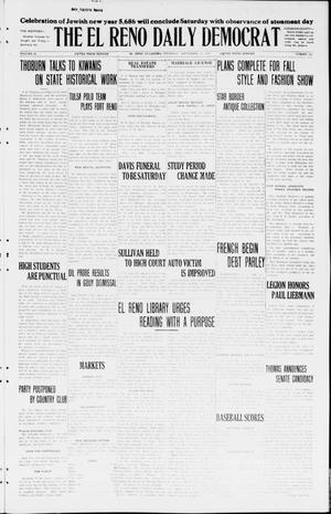 The El Reno Daily Democrat (El Reno, Okla.), Vol. 34, No. 220, Ed. 1 Thursday, September 24, 1925