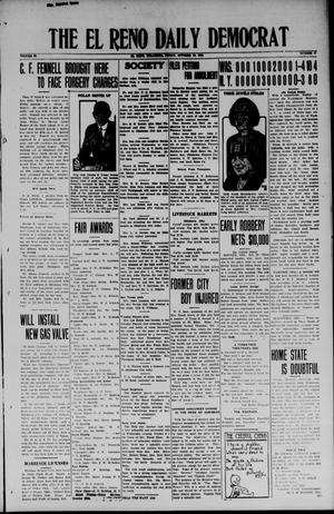 The El Reno Daily Democrat (El Reno, Okla.), Vol. 34, No. 27, Ed. 1 Friday, October 10, 1924