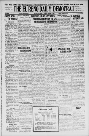 The El Reno Daily Democrat (El Reno, Okla.), Vol. 35, No. 229, Ed. 1 Tuesday, October 12, 1926