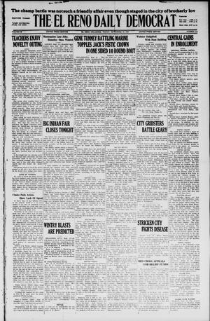 Primary view of object titled 'The El Reno Daily Democrat (El Reno, Okla.), Vol. 35, No. 214, Ed. 1 Friday, September 24, 1926'.
