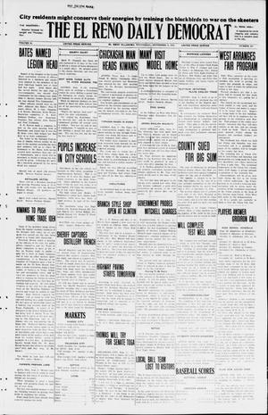 The El Reno Daily Democrat (El Reno, Okla.), Vol. 34, No. 207, Ed. 1 Wednesday, September 9, 1925