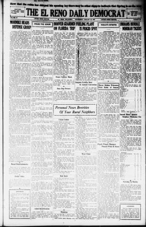 Primary view of object titled 'The El Reno Daily Democrat (El Reno, Okla.), Vol. 37, No. 304, Ed. 1 Wednesday, January 23, 1929'.