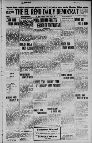 The El Reno Daily Democrat (El Reno, Okla.), Vol. 34, No. 148, Ed. 1 Tuesday, June 30, 1925
