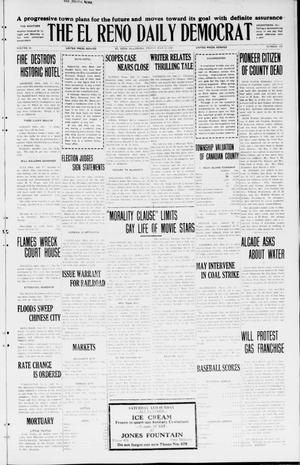 The El Reno Daily Democrat (El Reno, Okla.), Vol. 34, No. 161, Ed. 1 Friday, July 17, 1925