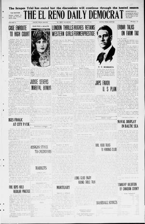 The El Reno Daily Democrat (El Reno, Okla.), Vol. 34, No. 165, Ed. 1 Wednesday, July 22, 1925