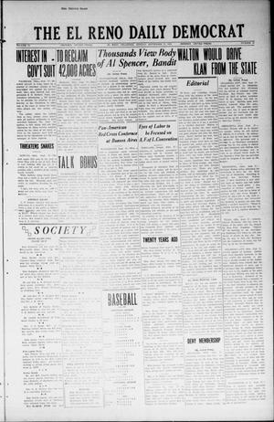 The El Reno Daily Democrat (El Reno, Okla.), Vol. 33, No. 10, Ed. 1 Monday, September 17, 1923
