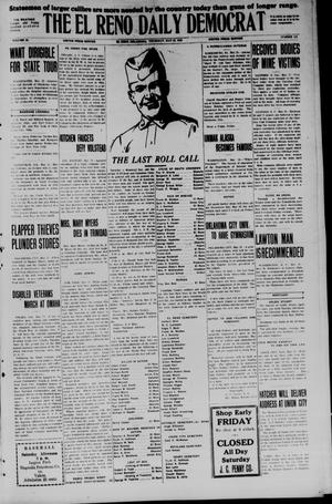 The El Reno Daily Democrat (El Reno, Okla.), Vol. 34, No. 122, Ed. 1 Saturday, May 30, 1925