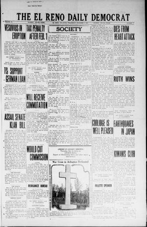 The El Reno Daily Democrat (El Reno, Okla.), Vol. 33, No. 77, Ed. 1 Wednesday, December 5, 1923