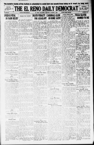 Primary view of The El Reno Daily Democrat (El Reno, Okla.), Vol. 37, No. 214, Ed. 1 Saturday, October 6, 1928