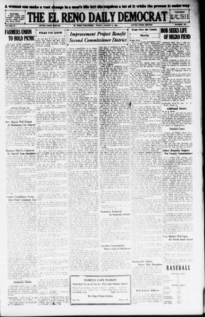 Primary view of object titled 'The El Reno Daily Democrat (El Reno, Okla.), Vol. 37, No. 160, Ed. 1 Friday, August 3, 1928'.