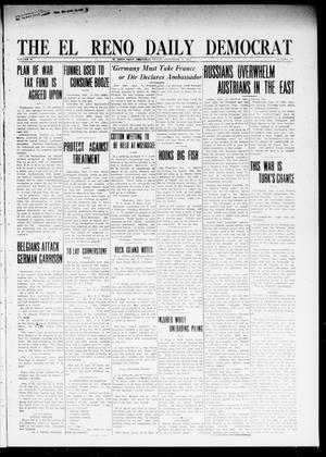 Primary view of object titled 'The El Reno Daily Democrat (El Reno, Okla.), Vol. 24, No. 170, Ed. 1 Friday, September 11, 1914'.