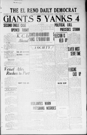 The El Reno Daily Democrat (El Reno, Okla.), Vol. 33, No. 30, Ed. 1 Wednesday, October 10, 1923