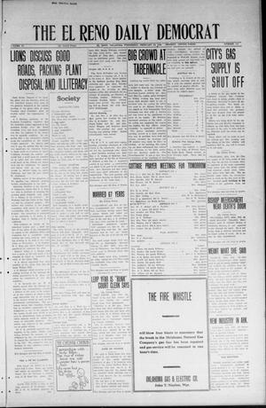The El Reno Daily Democrat (El Reno, Okla.), Vol. 33, No. 141, Ed. 1 Wednesday, February 20, 1924