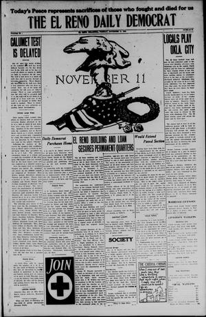 The El Reno Daily Democrat (El Reno, Okla.), Vol. 34, No. 54, Ed. 1 Tuesday, November 11, 1924