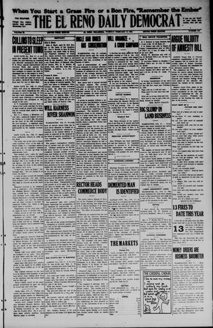 Primary view of object titled 'The El Reno Daily Democrat (El Reno, Okla.), Vol. 34, No. [136], Ed. 1 Tuesday, February 17, 1925'.