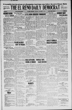 The El Reno Daily Democrat (El Reno, Okla.), Vol. 35, No. 263, Ed. 1 Saturday, November 20, 1926