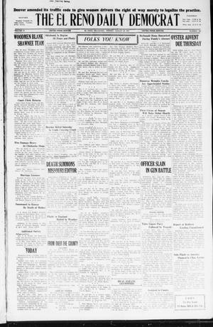 The El Reno Daily Democrat (El Reno, Okla.), Vol. 36, No. 185, Ed. 1 Monday, August 29, 1927