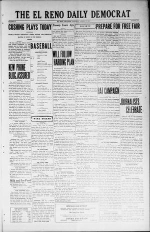 Primary view of object titled 'The El Reno Daily Democrat (El Reno, Okla.), Vol. 32, No. 292, Ed. 1 Saturday, August 11, 1923'.