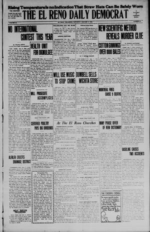 The El Reno Daily Democrat (El Reno, Okla.), Vol. 34, No. 98, Ed. 1 Saturday, January 3, 1925