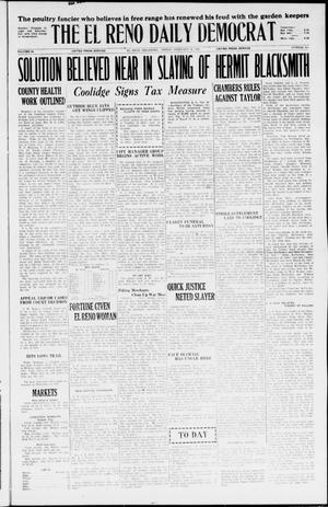 The El Reno Daily Democrat (El Reno, Okla.), Vol. 34, No. 351, Ed. 1 Friday, February 26, 1926