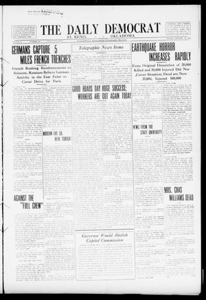 The Daily Democrat (El Reno, Okla.), Vol. 24, No. 267, Ed. 1 Friday, January 15, 1915